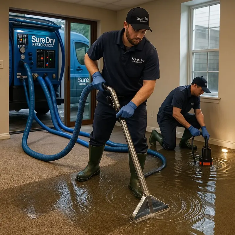 Water Extraction and Removal process in Wolcott, CT